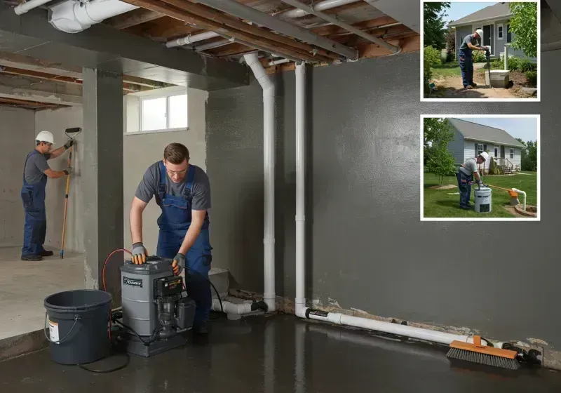 Basement Waterproofing and Flood Prevention process in Newport, NC